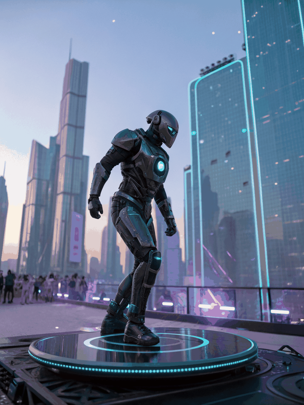 Dubai Node Network Render